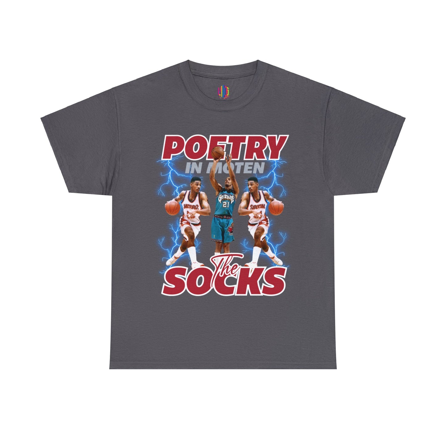 "The Socks" Lawrence Moten - Camiseta unisex de algodón pesado