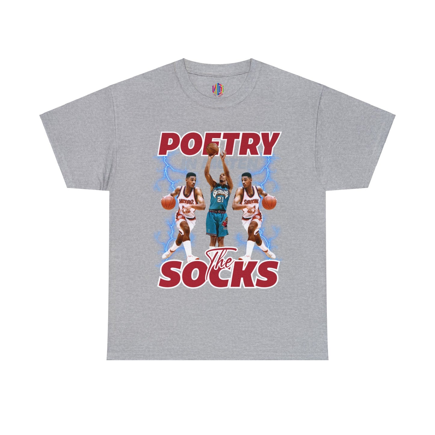 "The Socks" Lawrence Moten - Unisex Heavy Cotton Tee