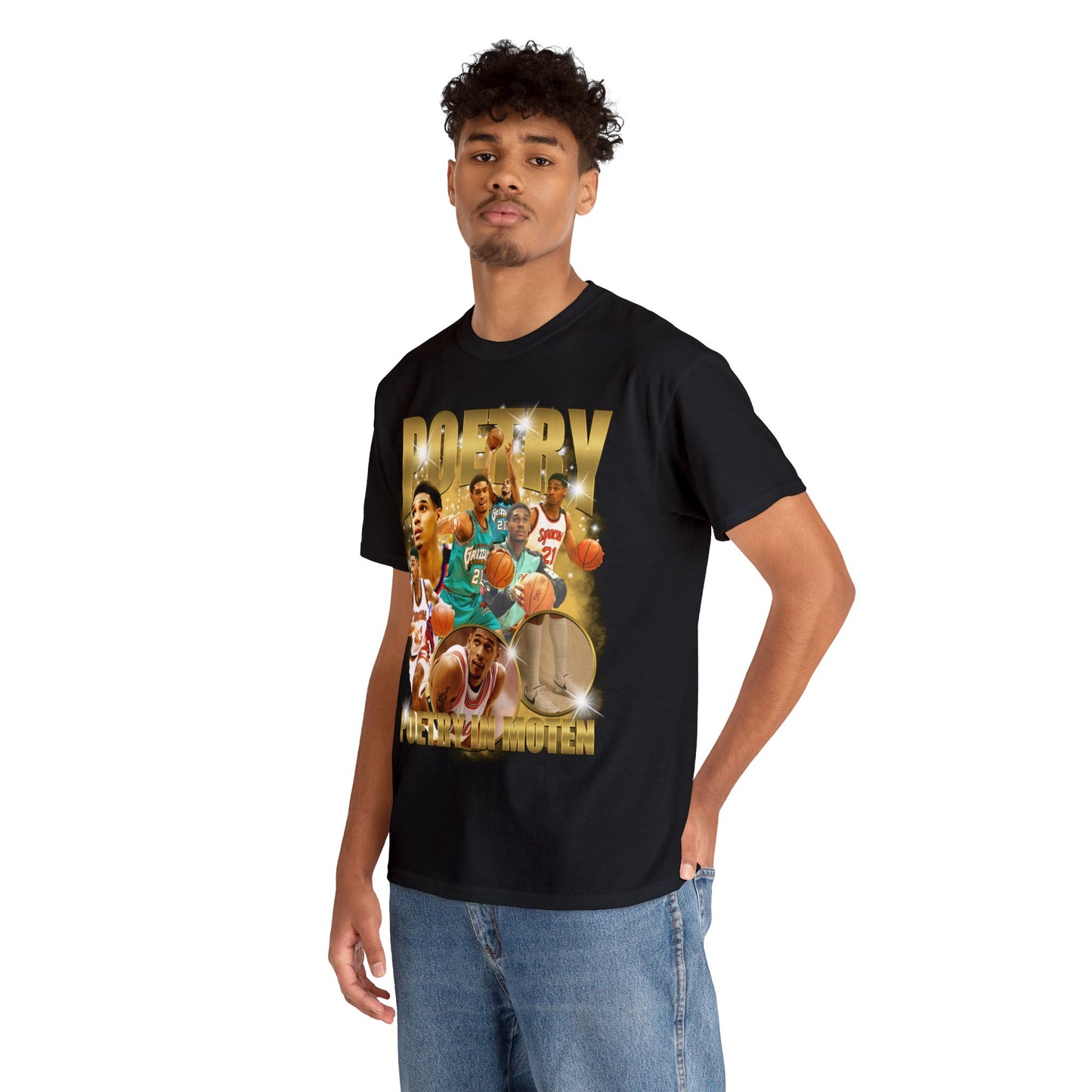 Lawrence "Poesía" Moten - Camiseta unisex de algodón pesado