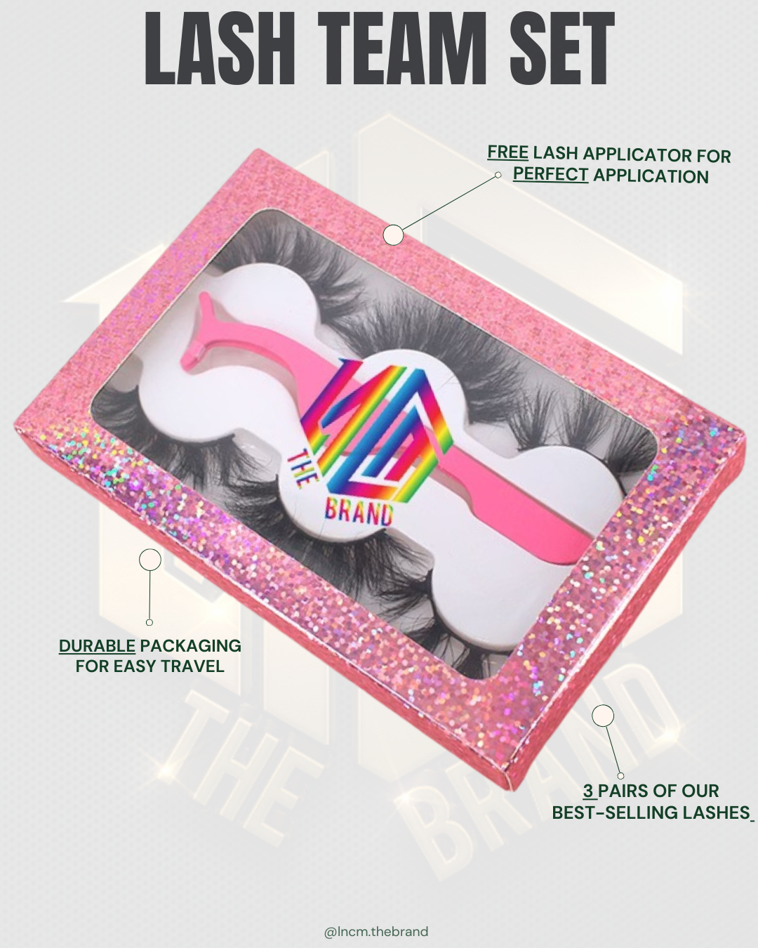 LNCM Lash Team Gift Set - Limited Edition